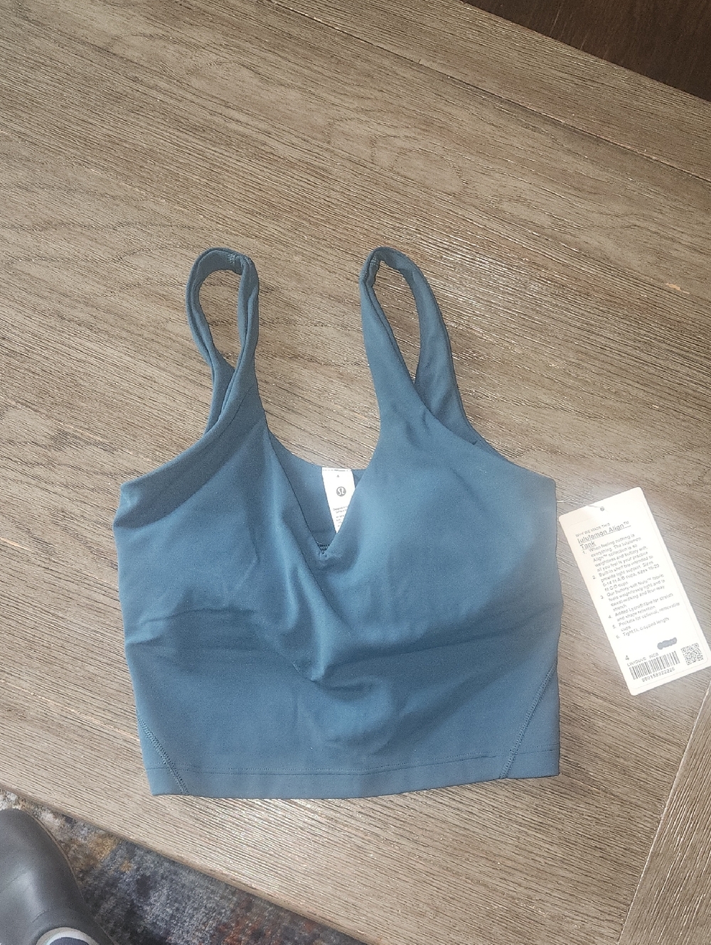 Lululemon Align Tank NWT Size 4- Deep Teal